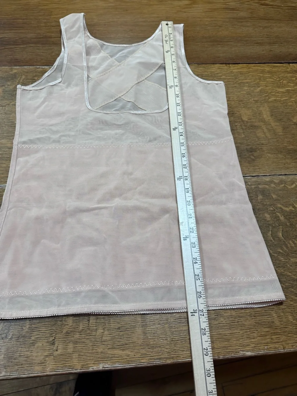 Kymaro Light Pink‎ Sheer Shaping Tank sz XXL